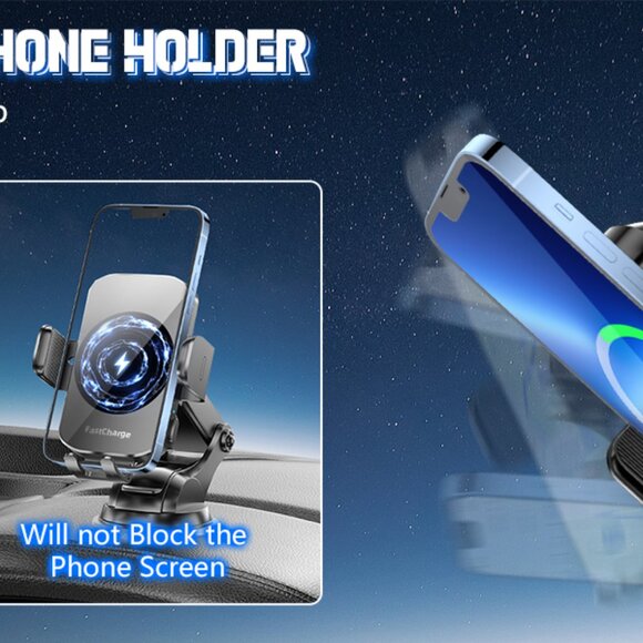 NEW Fast Wireless Car Charger - Picture 12 of 13